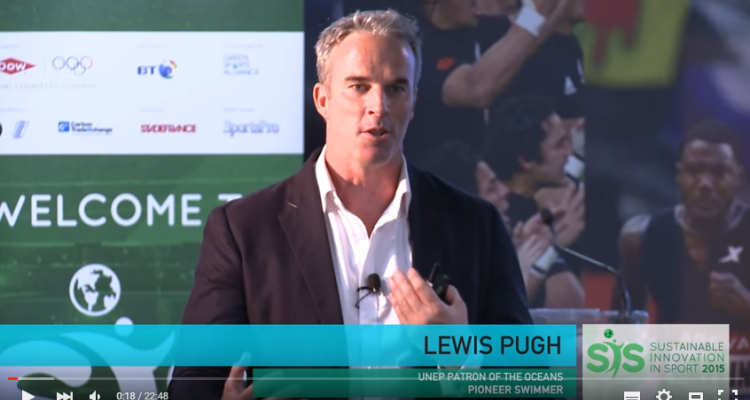 Inspirational Address - Lewis Pugh, UNEP Patron of the Oceans, Pioneer Swimmer