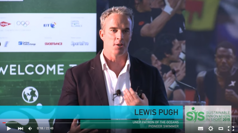 Inspirational Address - Lewis Pugh, UNEP Patron of the Oceans, Pioneer Swimmer